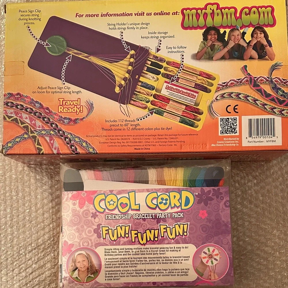 Kit with Colorful Threads - Picture 2 of 2